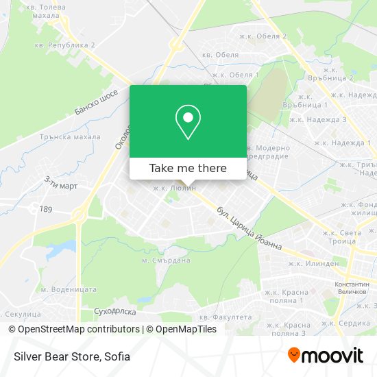Silver Bear Store map