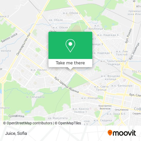 Juice map