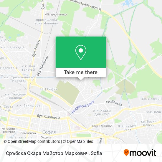 Сръбска Скара Майстор Маркович map