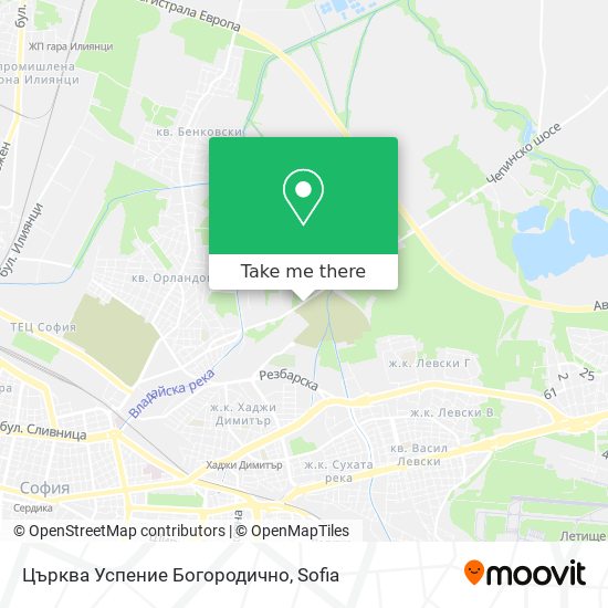 Църква Успение Богородично map