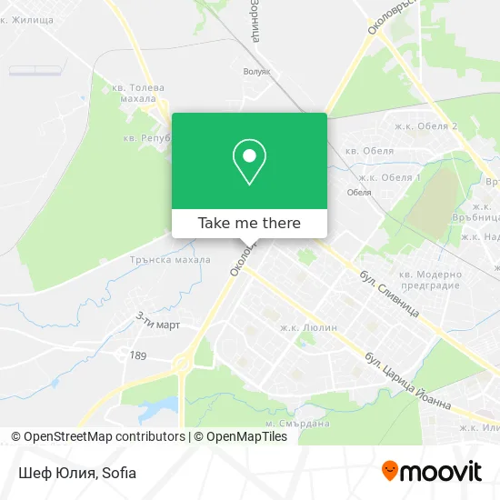 Карта Шеф Юлия