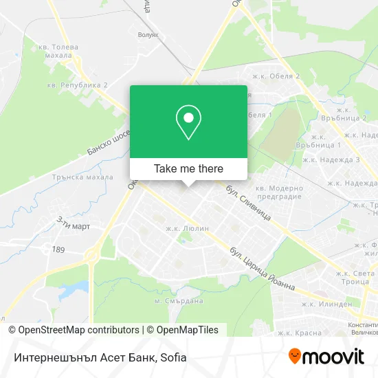Карта Интернешънъл Асет Банк
