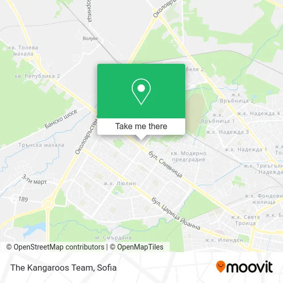 Карта The Kangaroos Team