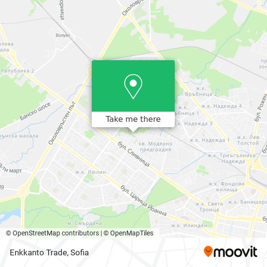Карта Enkkanto Trade