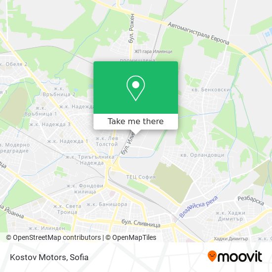 Карта Kostov Motors