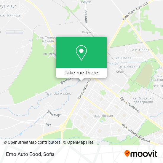 Emo Auto Eood map