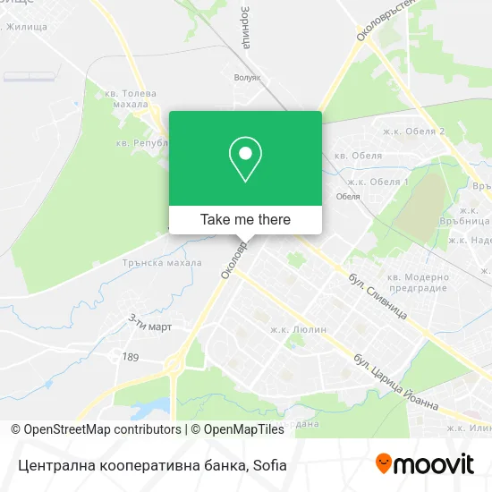 Карта Централна кооперативна банка