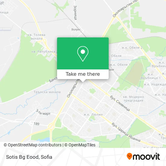 Карта Sotis Bg Eood