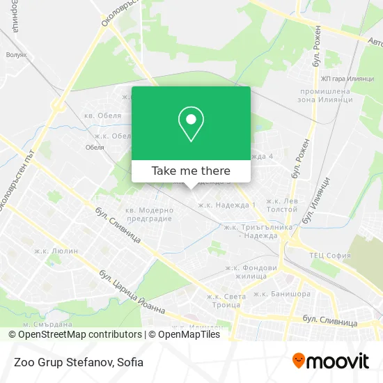 Карта Zoo Grup Stefanov