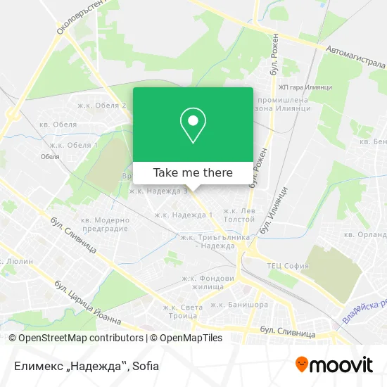 Карта Елимекс „Надежда‟