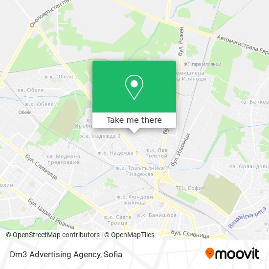 Карта Dm3 Advertising Agency
