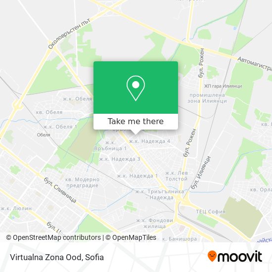 Virtualna Zona Ood map