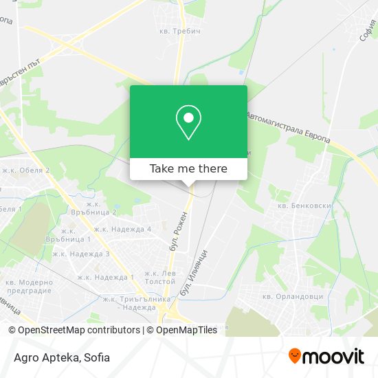 Agro Apteka map
