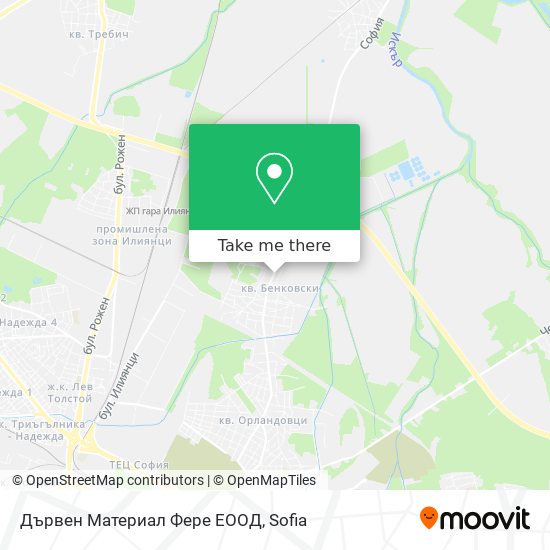 Дървен Материал Фере ЕООД map