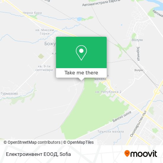 Електроинвент ЕООД map