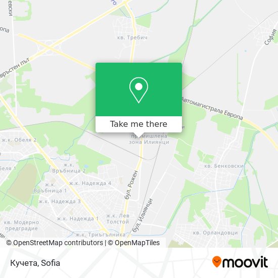 Кучета map