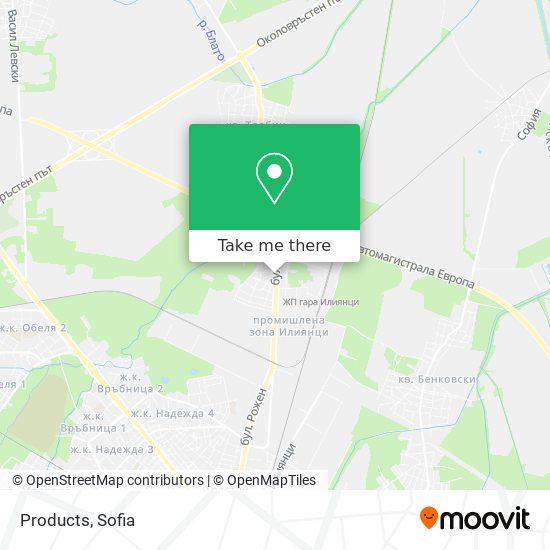 Products map