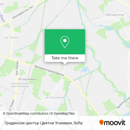 Градински център Цветни Усмивки map