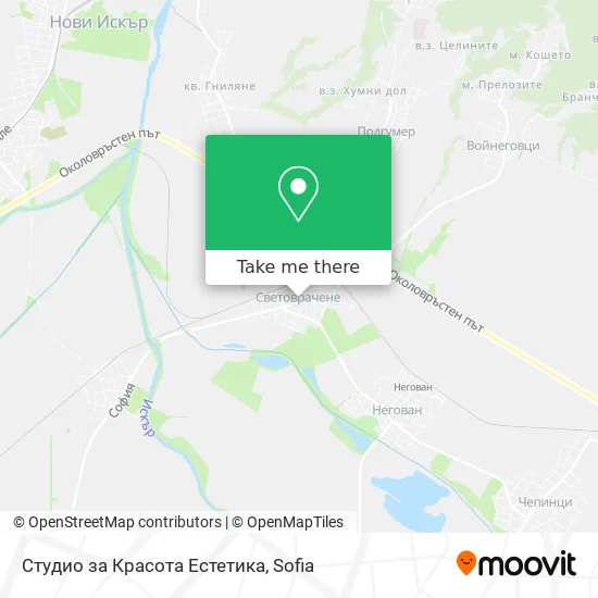 Студио за Красота Естетика map