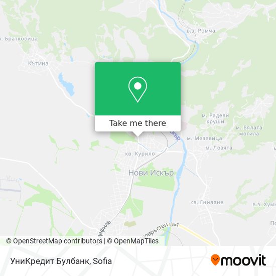Карта УниКредит Булбанк