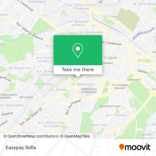 Easypay map