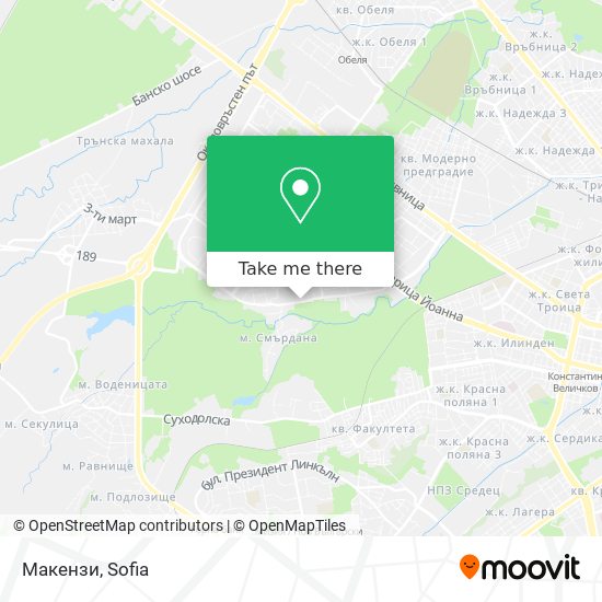 Макензи map