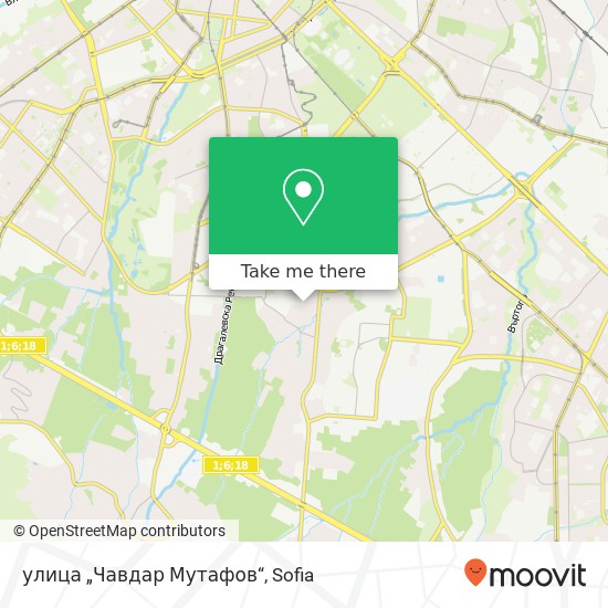 Карта улица „Чавдар Мутафов“