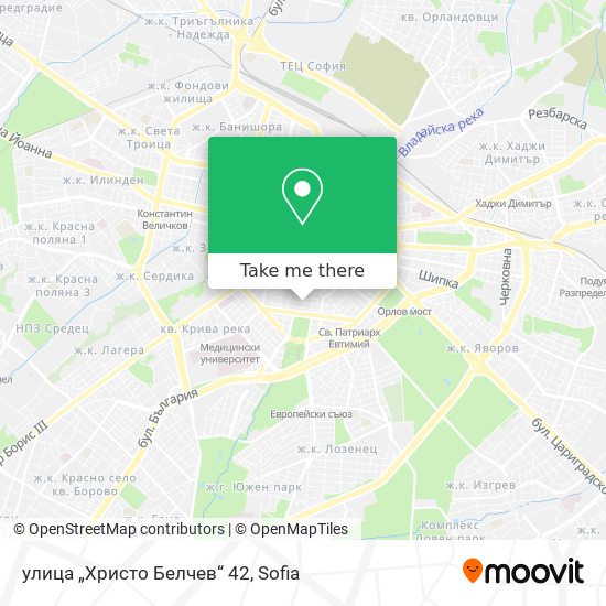 улица „Христо Белчев“ 42 map