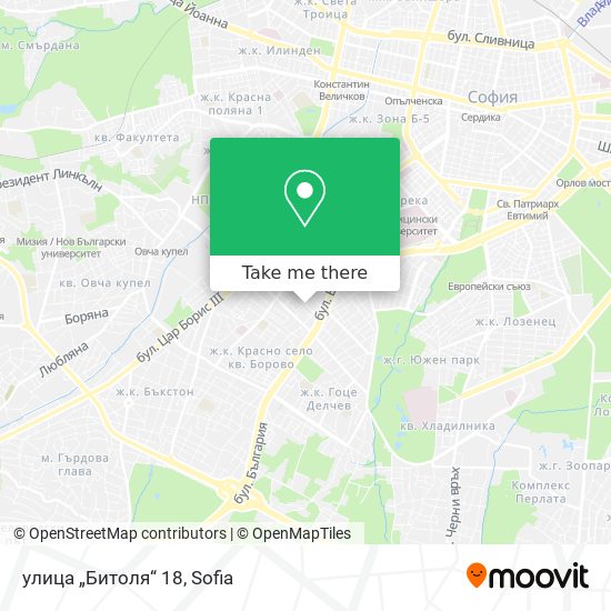 улица „Битоля“ 18 map
