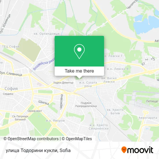 Карта улица Тодорини кукли