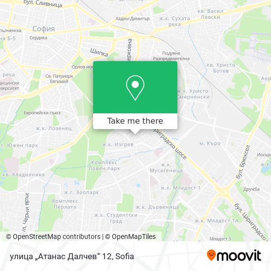 улица „Атанас Далчев“ 12 map