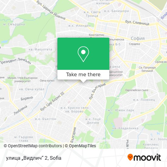 улица „Видлич“ 2 map