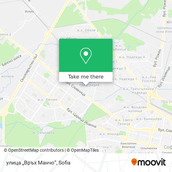 улица „Връх Манчо“ map