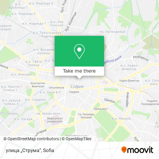 улица „Струма“ map