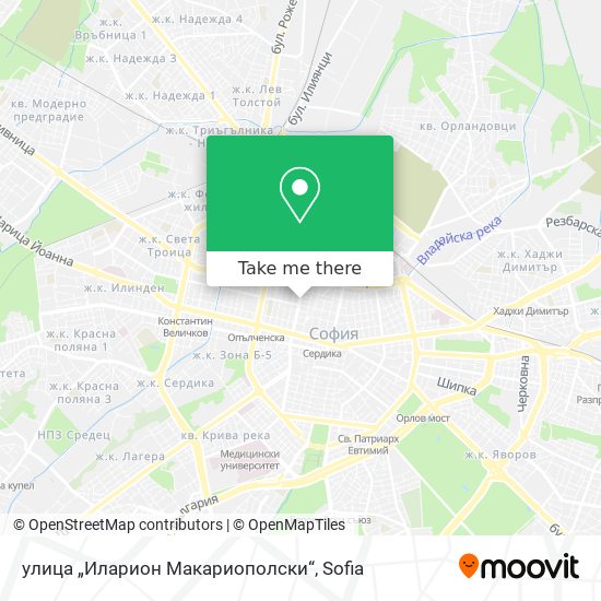 улица „Иларион Макариополски“ map
