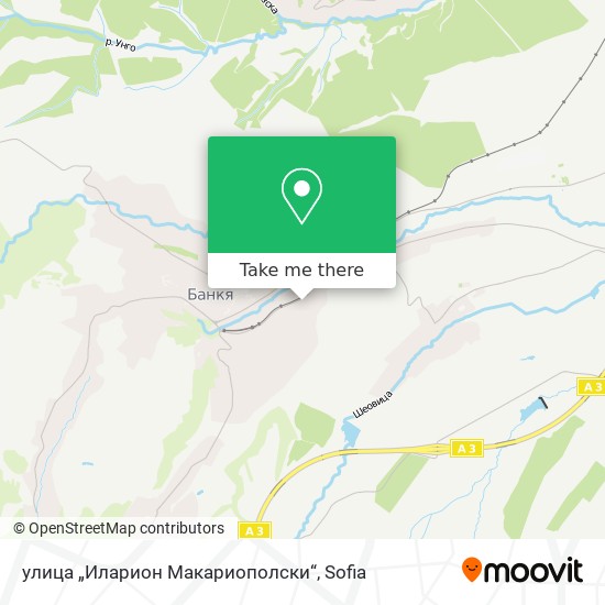 Карта улица „Иларион Макариополски“