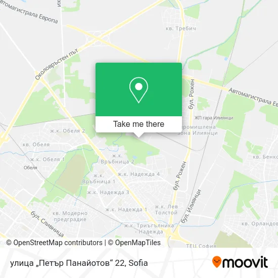 Карта улица „Петър Панайотов“ 22