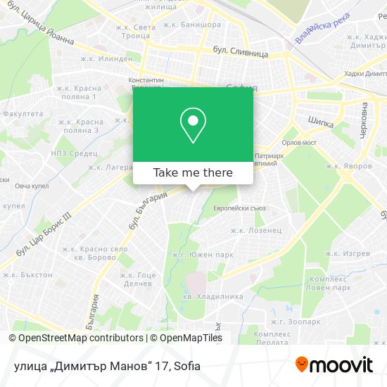 улица „Димитър Манов“ 17 map