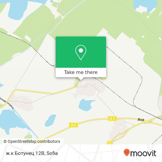 ж.к Ботунец 12В map