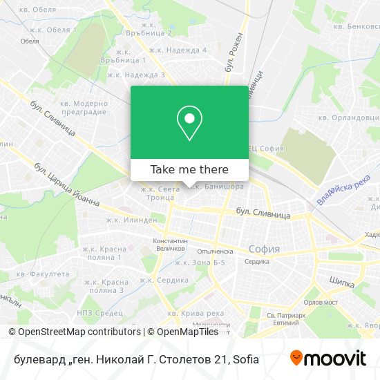 булевард „ген. Николай Г. Столетов 21 map
