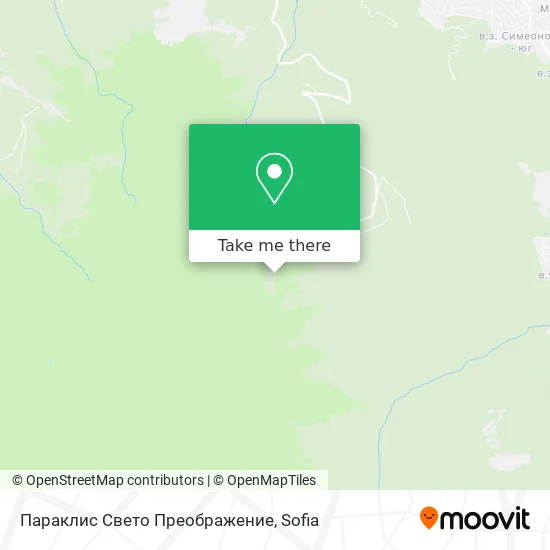 Параклис Свето Преображение map