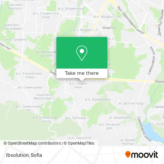 Карта Ibsolution