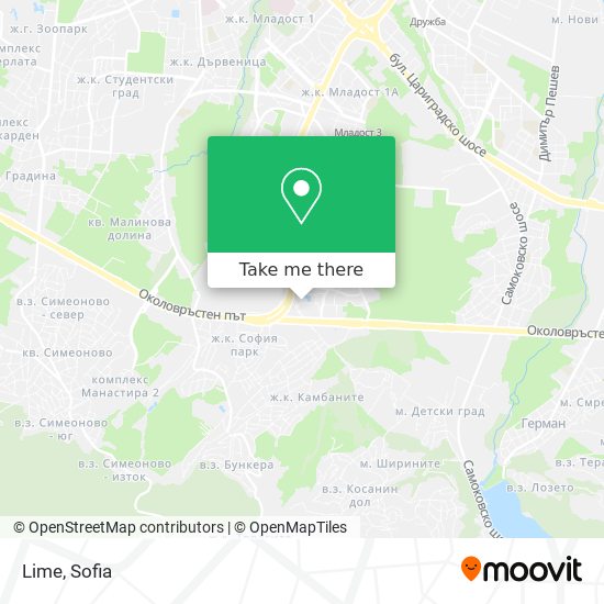 Lime map