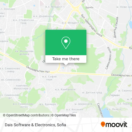 Карта Dais Software & Electronics