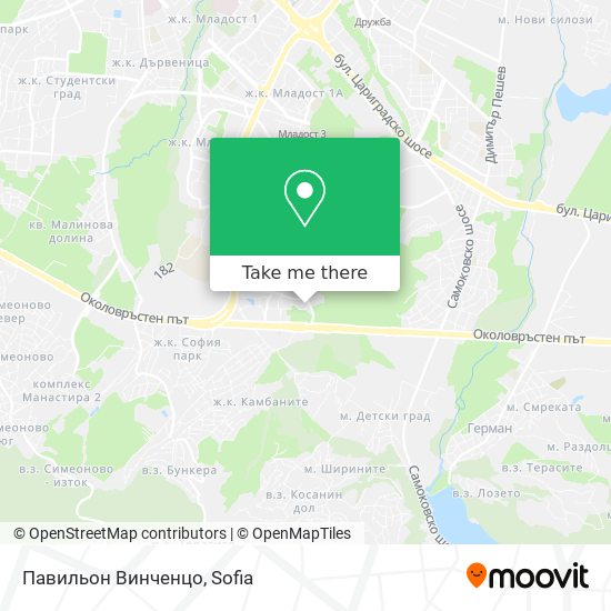 Павильон Винченцо map