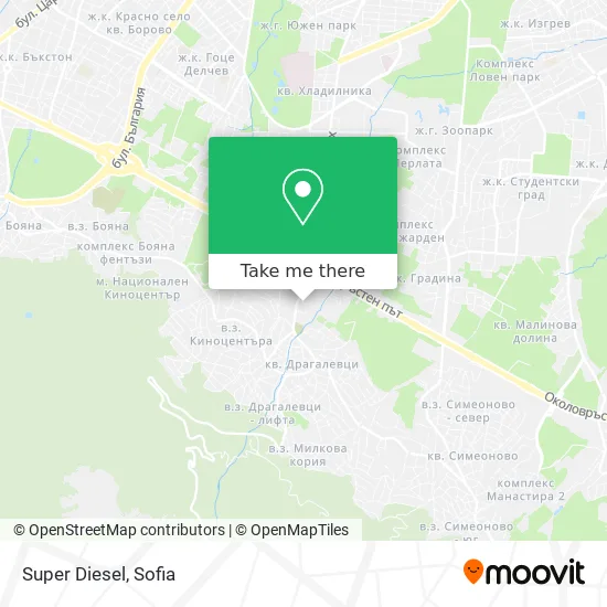 Карта Super Diesel