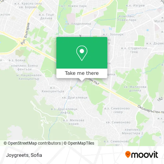 Карта Joygreets