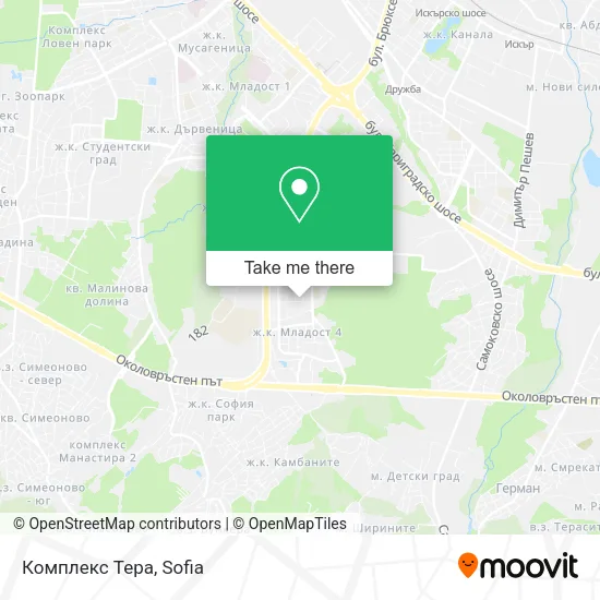 Карта Комплекс Терa