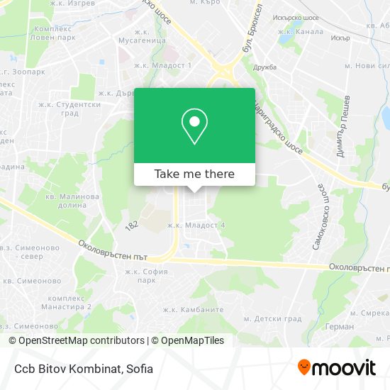 Ccb Bitov Kombinat map