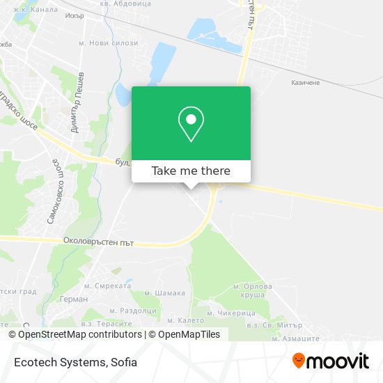 Ecotech Systems map